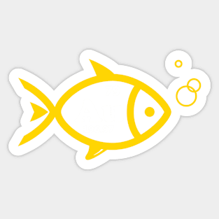 GoldFish Sticker